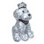 Customized Giant Plush Toy | Silver Big Dog Toy