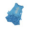 Blue plush toy clothing | Customized accessories for plush toys