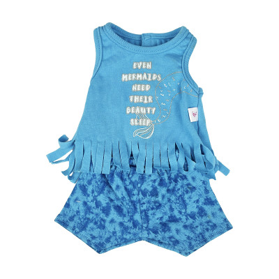 Blue plush toy clothing | Customized accessories for plush toys