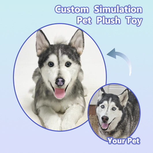 Custom Simulation Pet Plush Toy