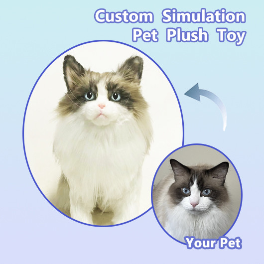 Custom Simulation Pet Plush Toy