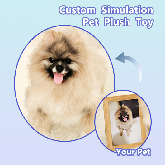 Custom Simulation Pet Plush Toy