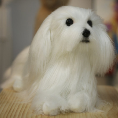 Custom Simulation Maltese Dog | Custom Realistic Pet | Emotional Support Clone Pet