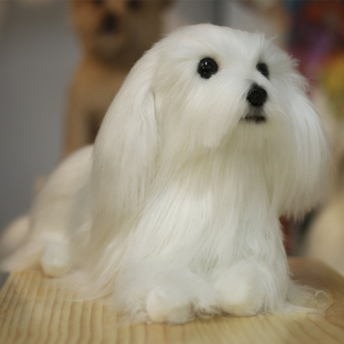 Custom Simulation Maltese Dog | Custom Realistic Pet | Emotional Support Clone Pet