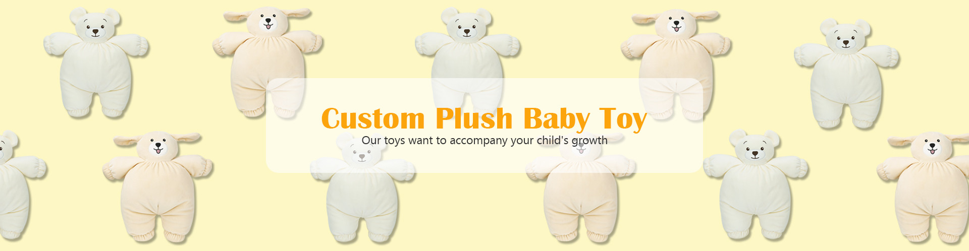 Custom Plush Baby Toy