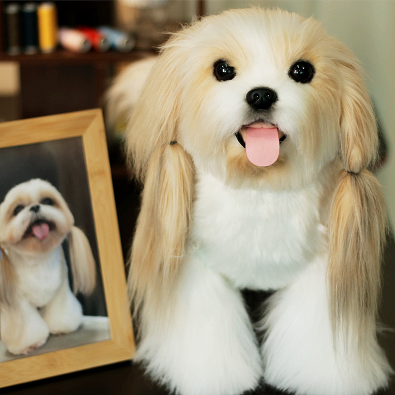 Can customize various cute dogs