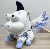 Wenn Kreativität auf Einfallsreichtum trifft: Die 50 cm große blau-weiße Porzellanfigur „Fliegendes Pferd“ von Nianbeast feiert ein atemberaubendes Debüt