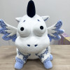 Customized Large Flying Horse Plush Toys | Chinese blue and white porcelain elements