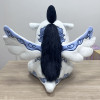 Customized Large Flying Horse Plush Toys | Chinese blue and white porcelain elements