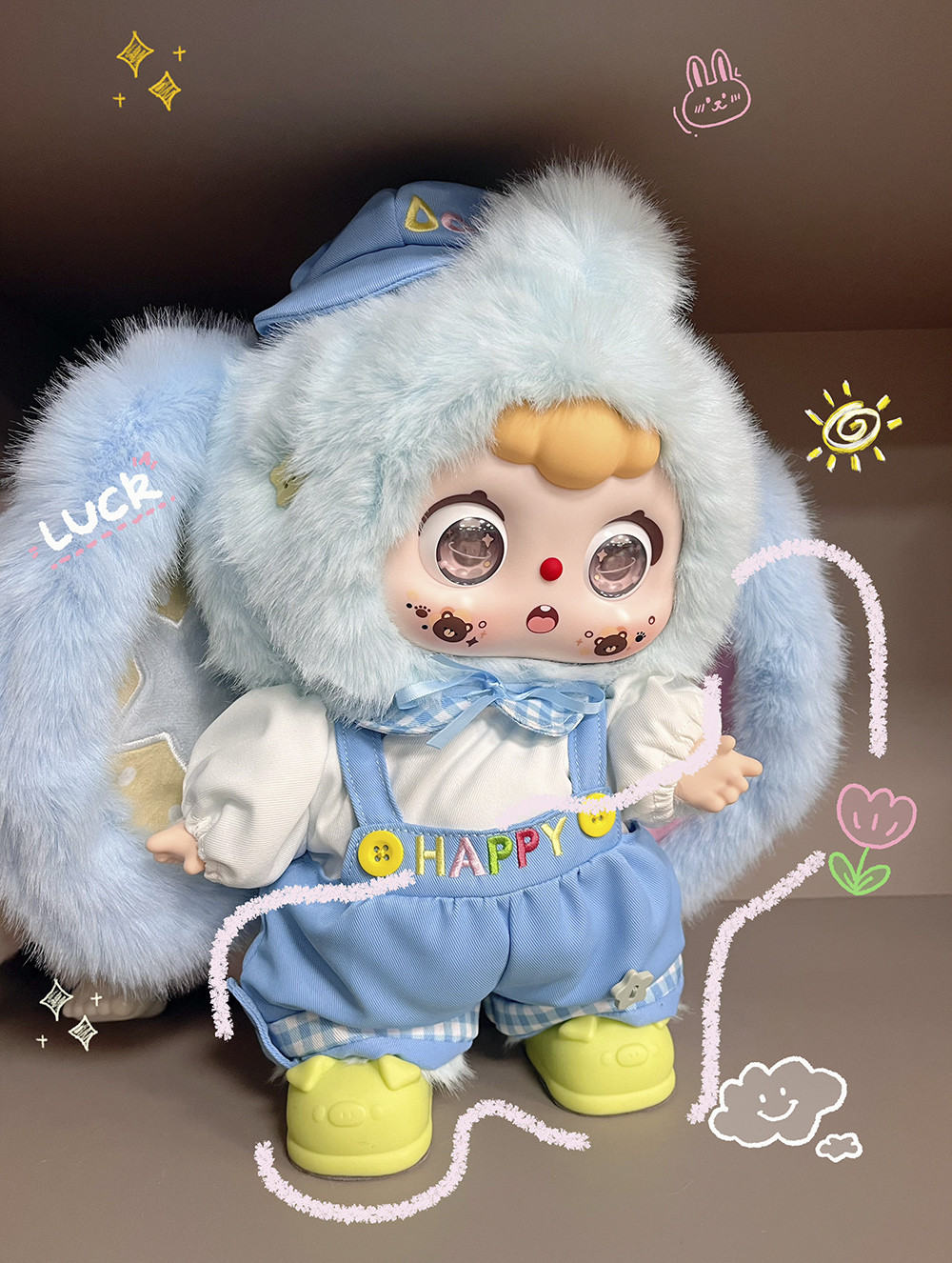 Customized plush vinyl blind box toys