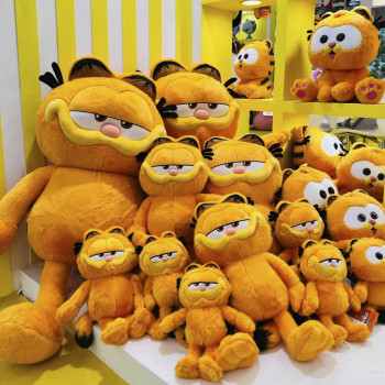 Garfield Cat mascot  |  Custom plush toyt