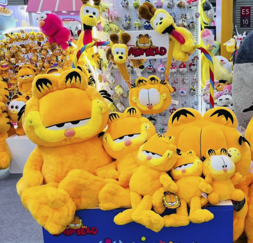 Garfield Cat mascot  |  Custom plush toyt