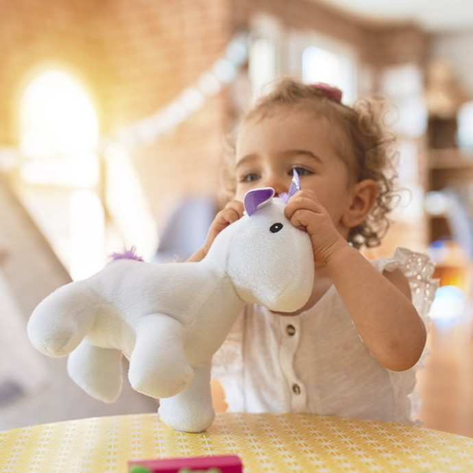 Disinfection method for baby plush toys