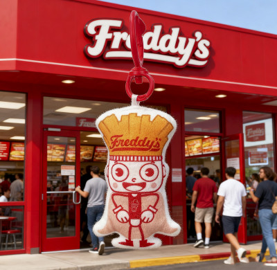 Freddy's Fry-Man Plush Pendant ｜Backpack Pendant