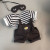Plush toy clothing  |  Custom-made hamburger overalls