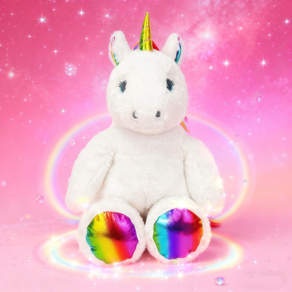 Customized Rainbow Unicorn Fleece Toys  |  Supports customization of plush animals