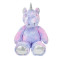Tie-dyed unicorn fleece toys  | Supports custom-made plush animals