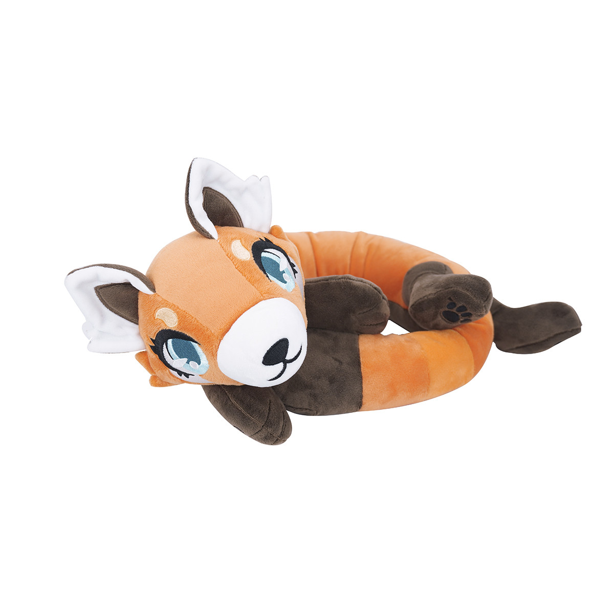 Raccoon animal U-shaped plush neck pillow