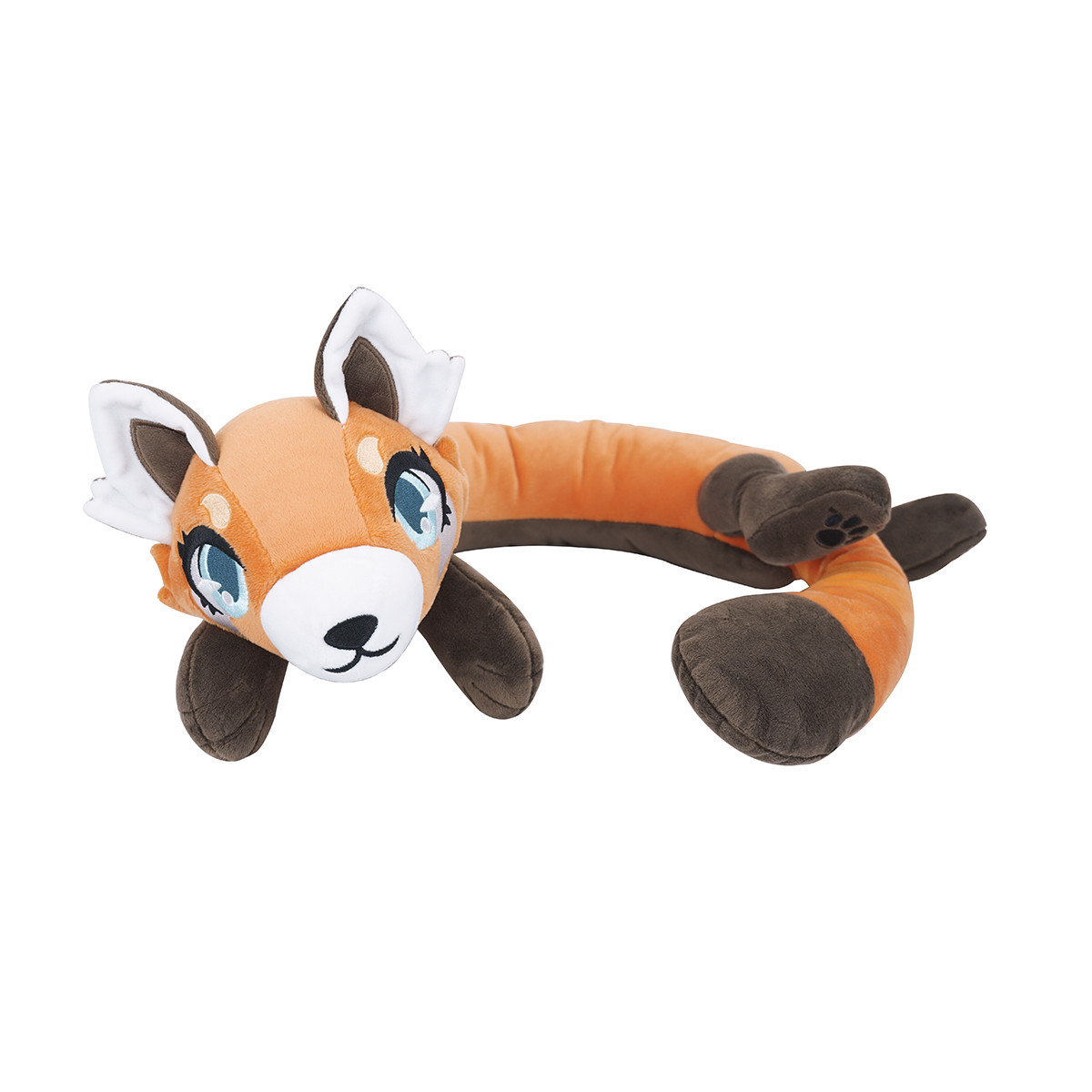 Raccoon animal U-shaped plush neck pillow