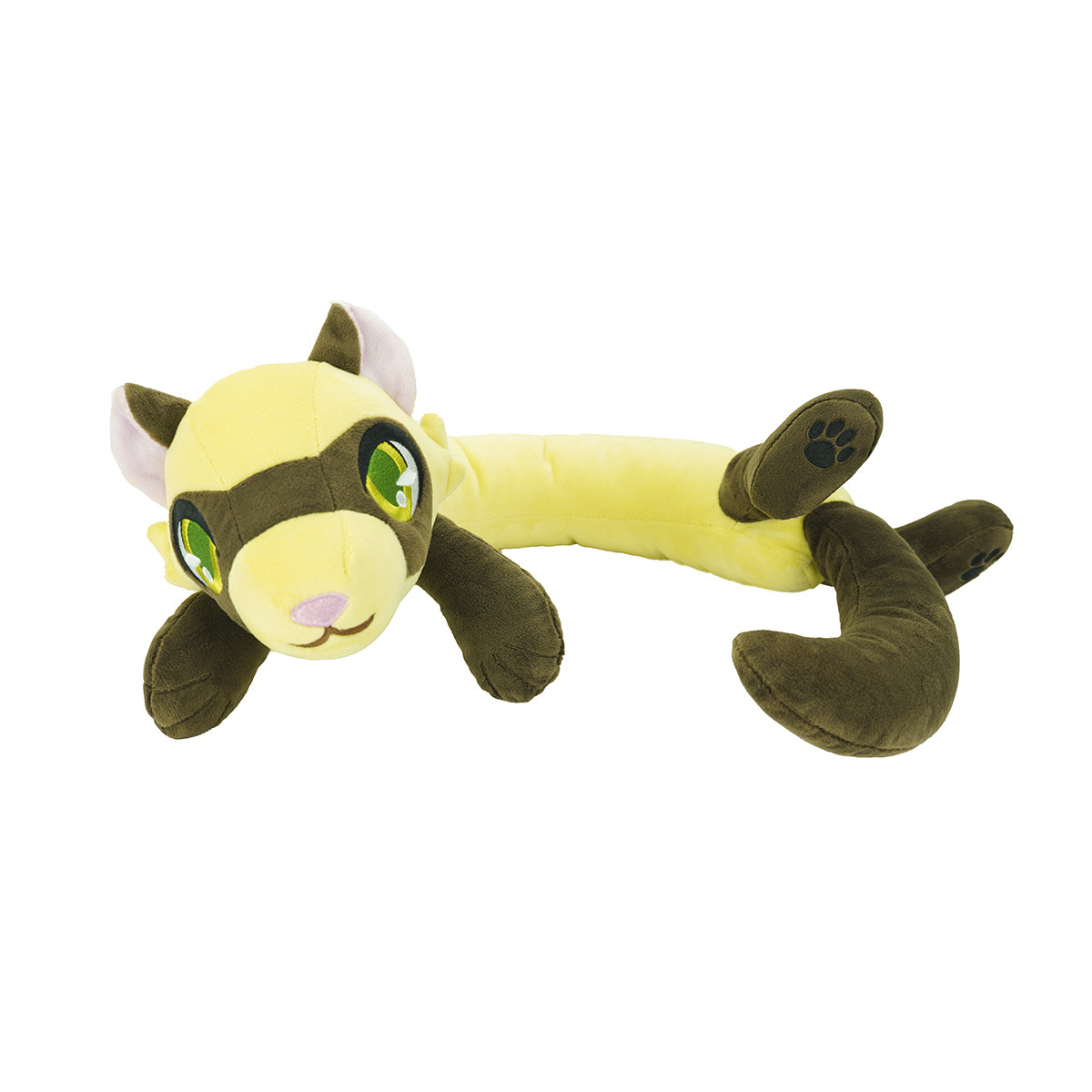 Raccoon animal U-shaped plush neck pillow