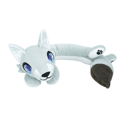 Wolf dog plush U-shaped neck pillow | Suitable for tourist planes
