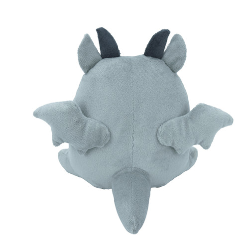Grey one-horned pig plush toy | Supports custom plush animals