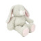 Customized Grey pink  rabbit plush toys ｜Children's rabbit plush toys