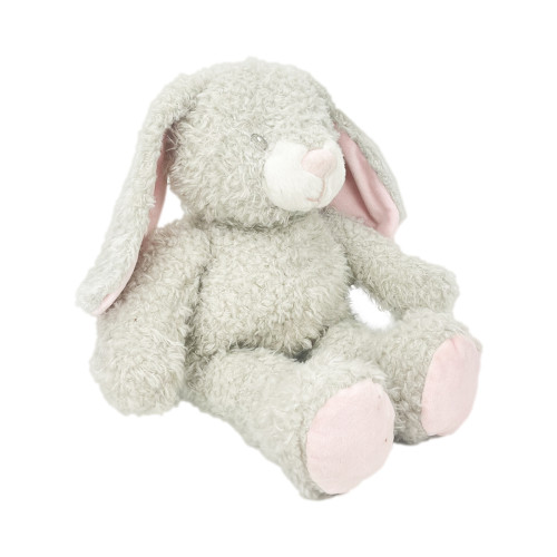 Customized Grey pink  rabbit plush toys |Children's rabbit plush toys
