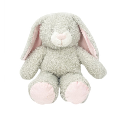 Customized Grey pink  rabbit plush toys ｜Children's rabbit plush toys