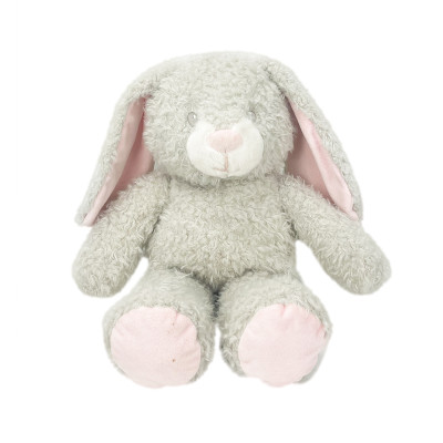 Customized Grey pink  rabbit plush toys ｜Children's rabbit plush toys