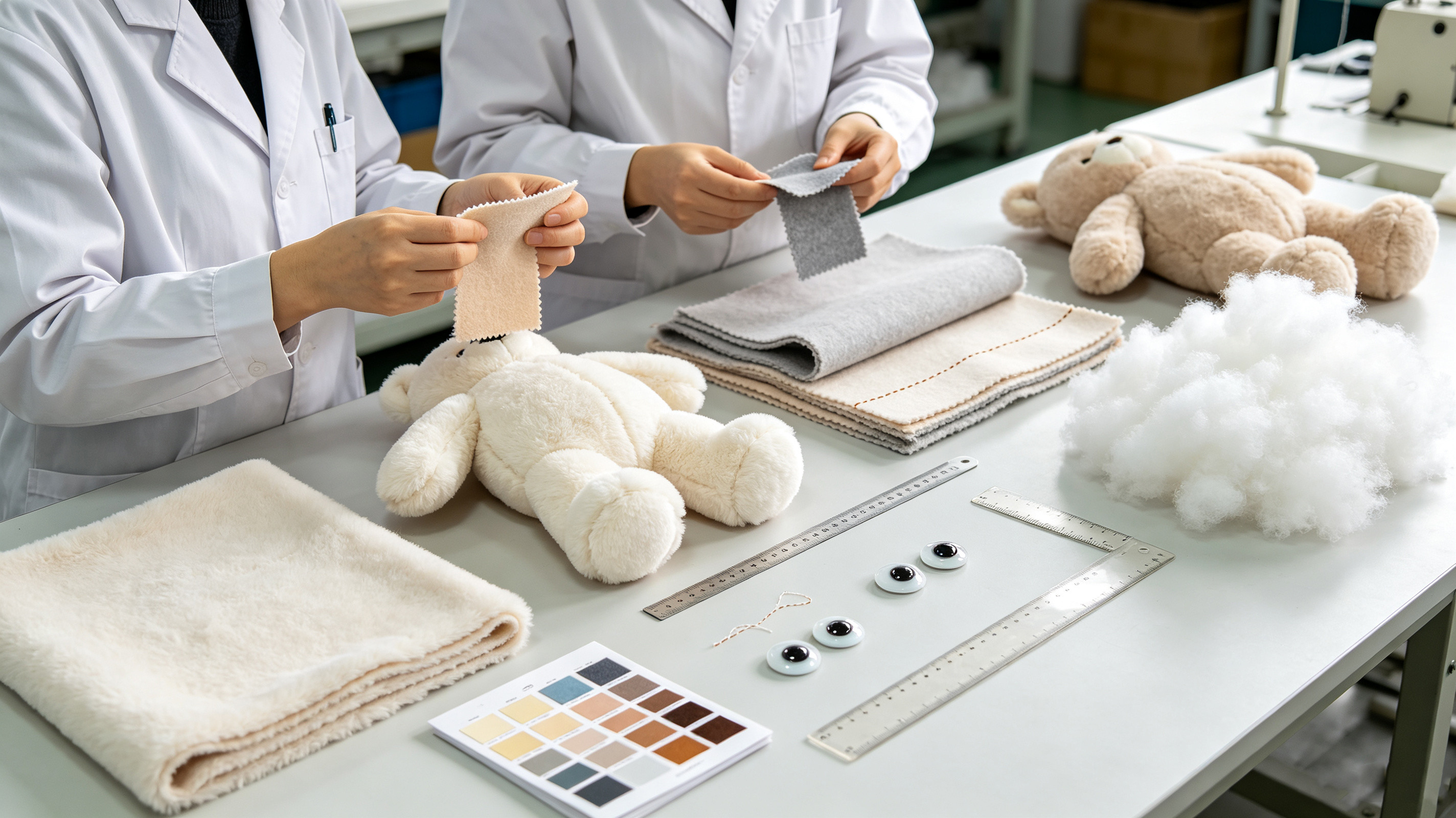 Custom plush toy quality control