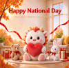 Celebrate National Day with Warmth & Plush Joy from nianbeast