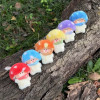 Tutu World Sowii Mushroom Plush Keychain Blind Box | Soft Vinyl Plush Doll | Collectible Mystery Toy