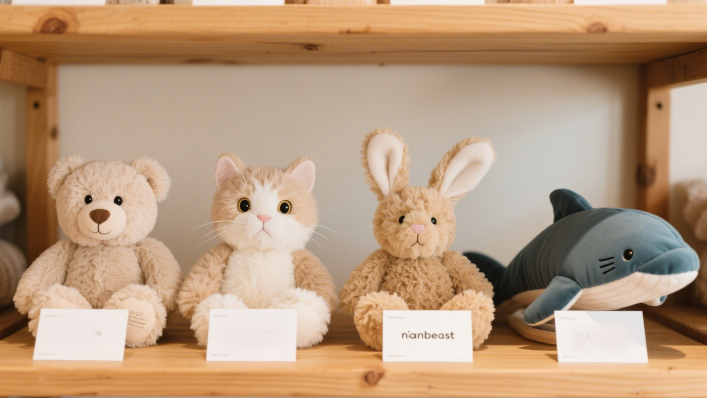 Fabric selection for plush toys