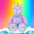 Tie-dyed unicorn fleece toys | Supports custom-made plush animals