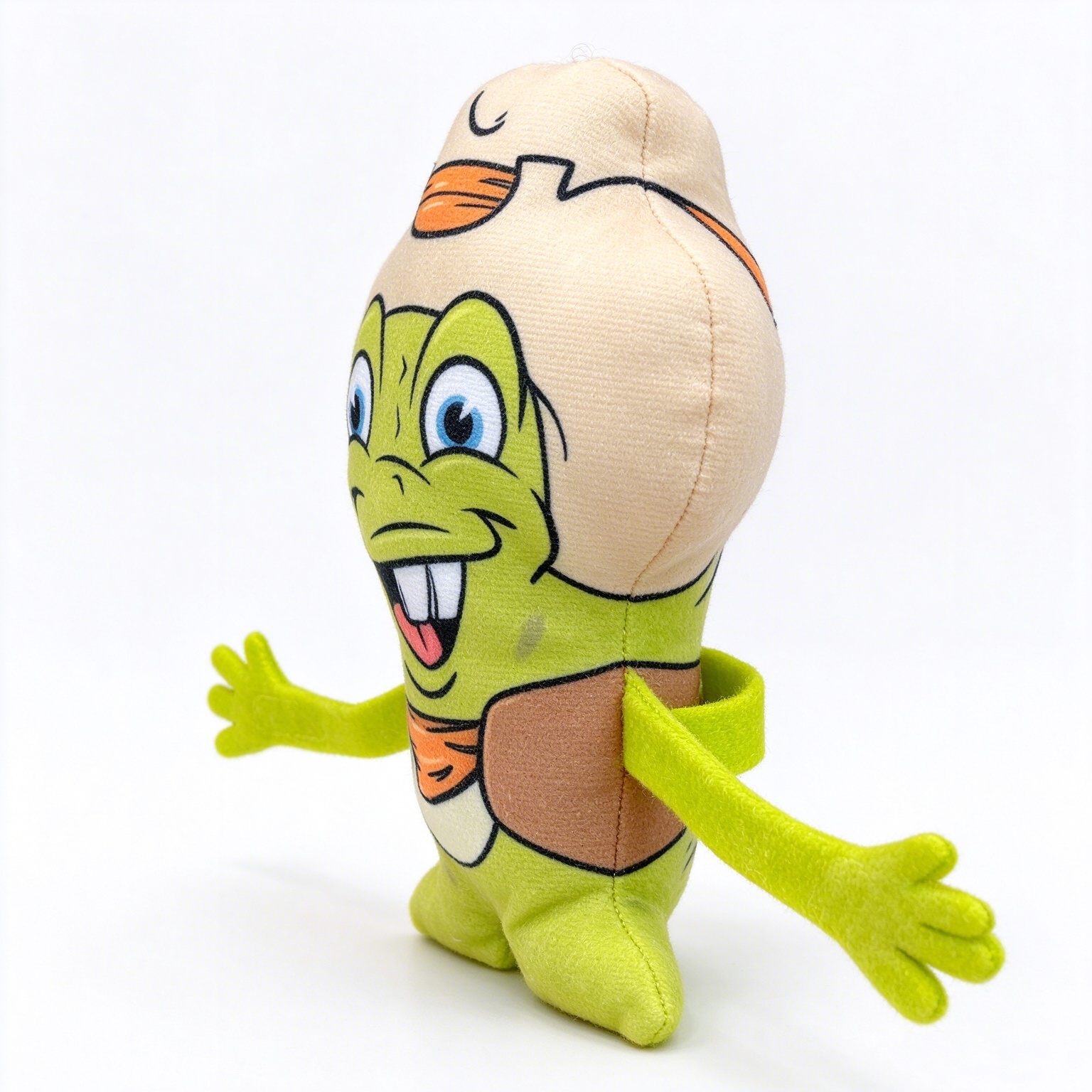 Custom Printed Flat Plush Keychain