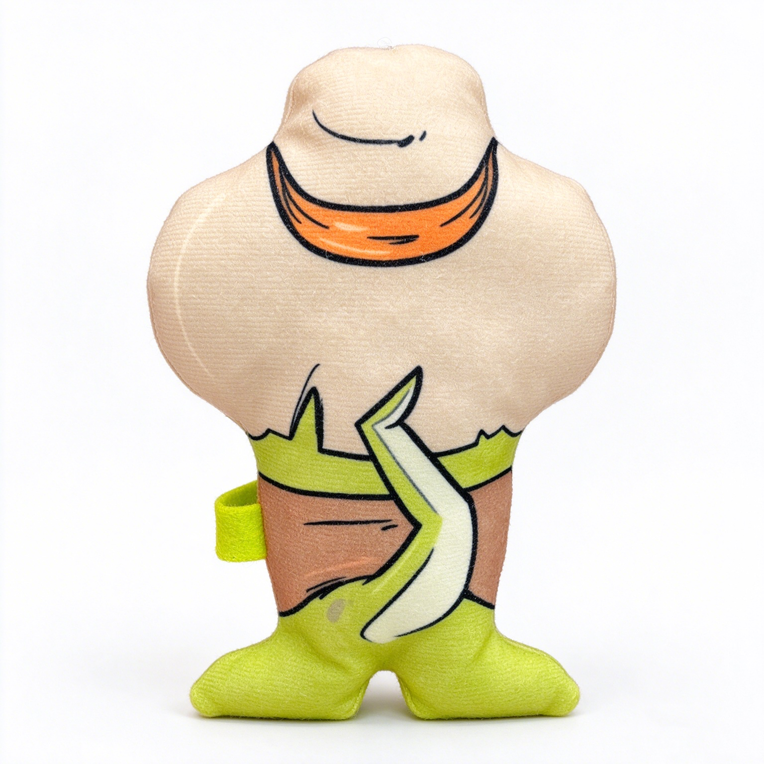 Custom Printed Flat Plush Keychain