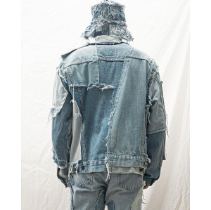 DiZNEW Wholesale Jeans Jacket For Streetwear | Men's Denim Jacket Custom Factory