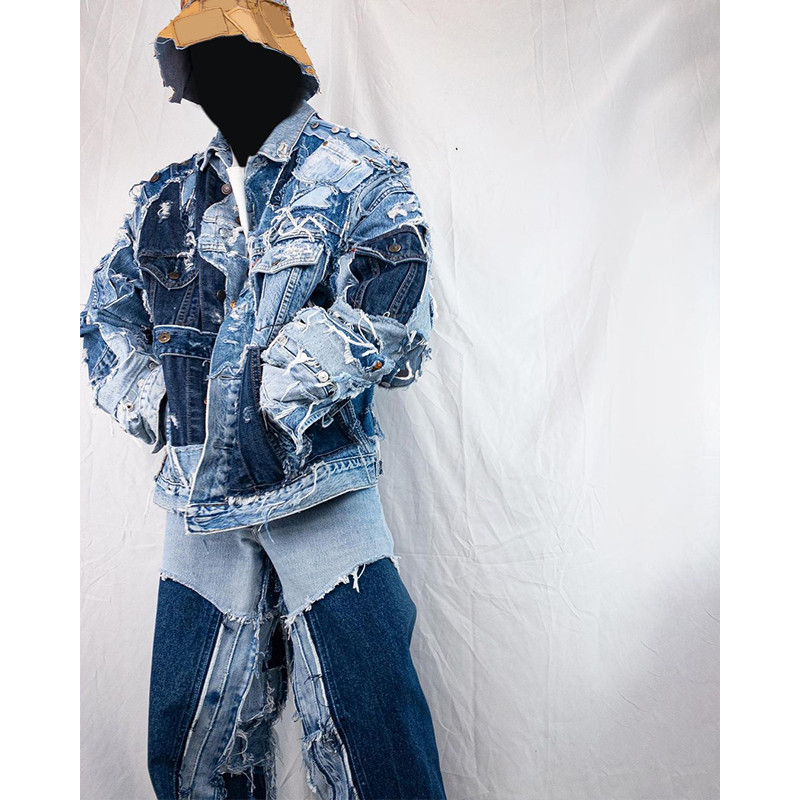 vestes en jean en gros en vrac