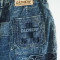 DiZNEW Custom Men Streetwear Shorts Embroidered Stitching Baggy Men's Jorts Work Half Pants Loose Denim Jean Shorts