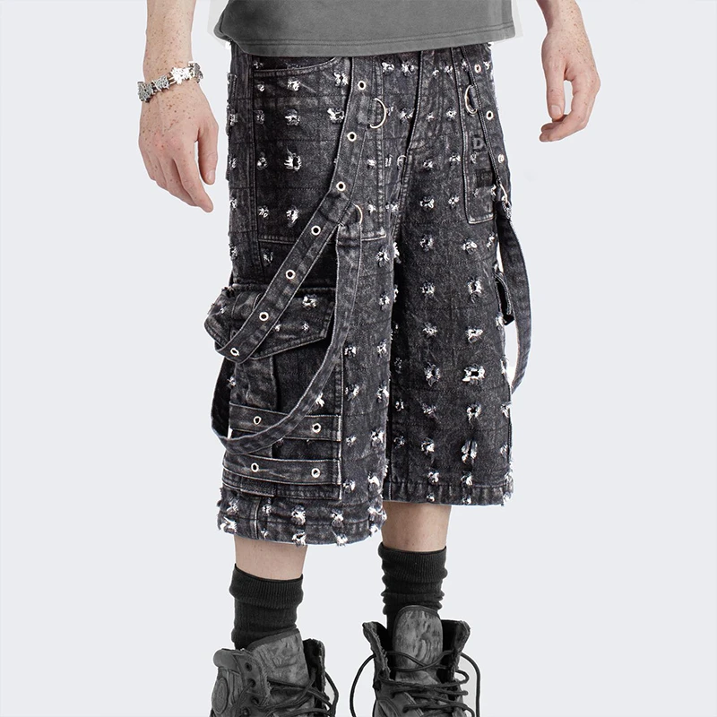 Fabricante de pantalones cortos vaqueros