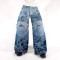 Custom Logo OEM ODM Jeans men washed streetwear | patchwork Jeans factory