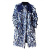 DiZNEW Custom Denim Jacket Patchwork Patches Blue Button Up streetwear | denim jacket Factory