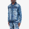 Wholesale Embroidered Patchwork Patches Denim Jeans Jacket For Men's Jeans Factory
