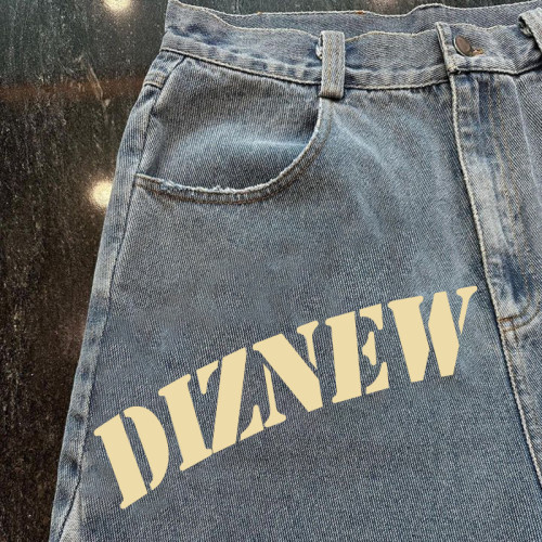 DiZNEW Wholesale Patchwork USA Denim Jorts Baggy Hommes | Fabricant de jeans courts