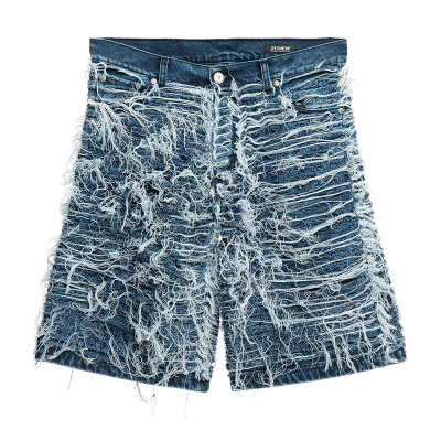 DiZNEW Custom Denim Street Style Einfarbiger Baumwoll-Skater-Stil | Denim-Shorts-Fabrik