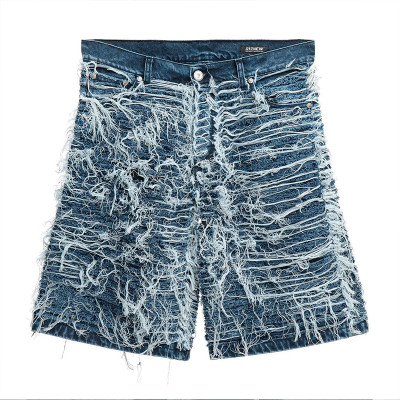 Custom Denim Street Style Plain Cotton Skater Style | Denim Shorts Factory