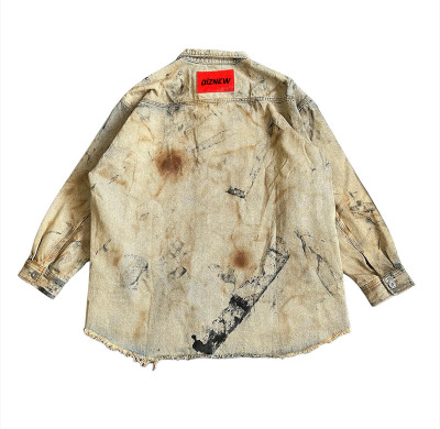 Custom Washed Denim Shirt for Designers | Premium B2B Manufacturing