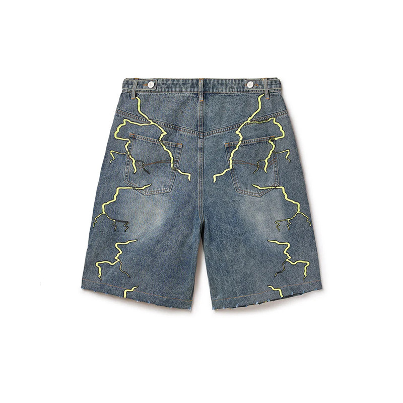 Print Denim Shorts Manufacturer