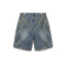 DiZNEW Custom Camel Print Denim Shorts - Unique & Stylish Summer Wear